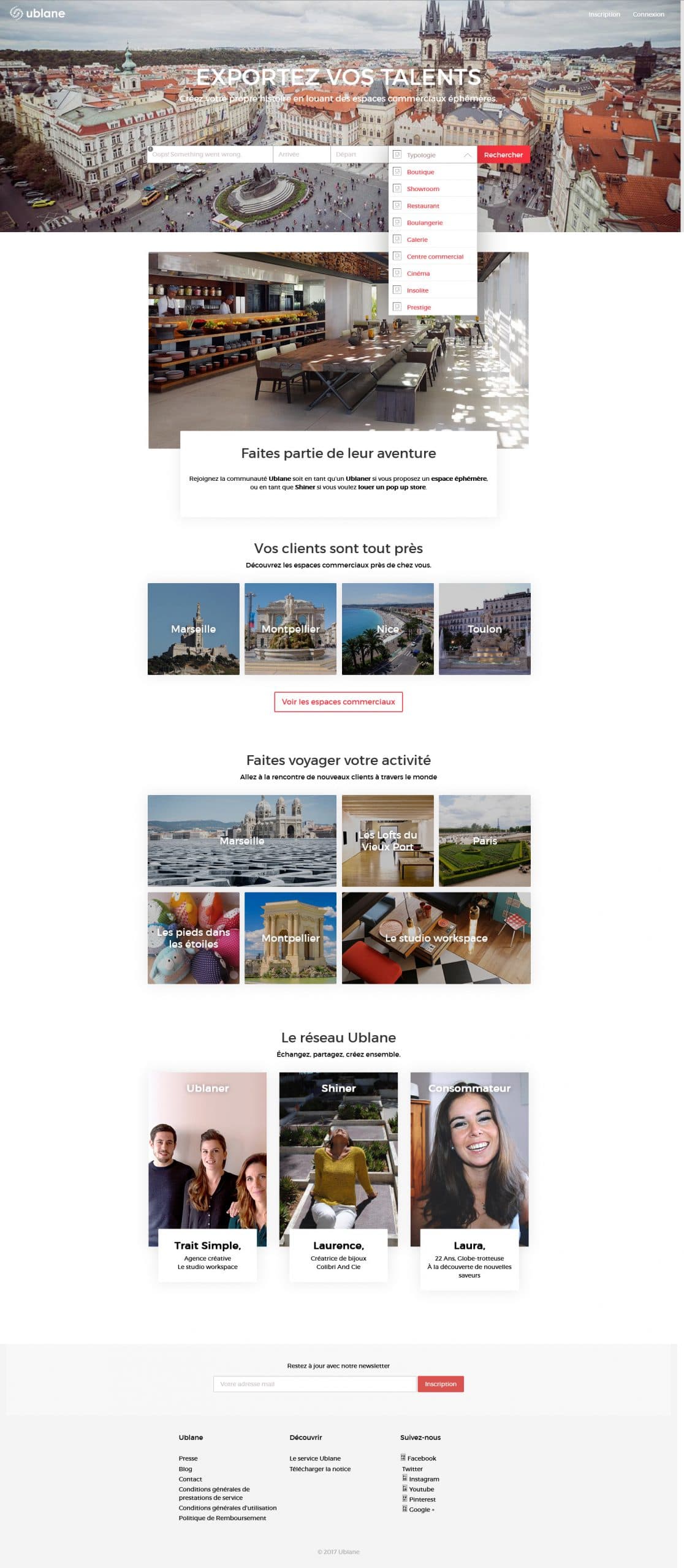 Ublane screenshot 2