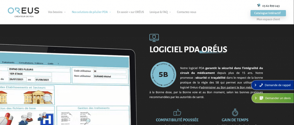 Oréus screenshot 2