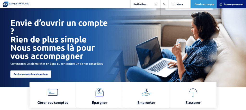 Banque populaire screenshot 2